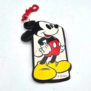Disney Mickey  Mouse Luggage Travel Tag Suitcase Tag